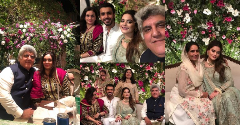 Ahsan Mohsin Ikram’s Family From His Engagement Event – Pictures