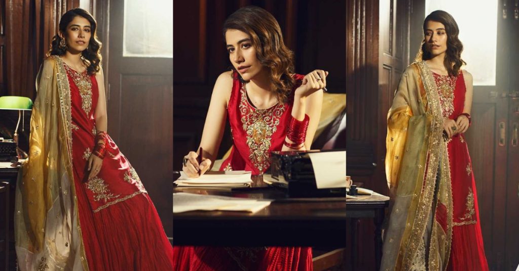 Faiza Saqlain's Latest Formal Collection Featuring Syra Yousaf