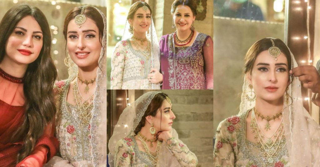 Sidra Niazi Beautiful Bridal Pictures From Drama Qayamat