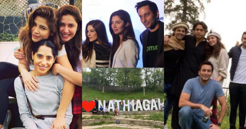 Mahira Khan Spotted With Beau & Friends In Nathia Gali