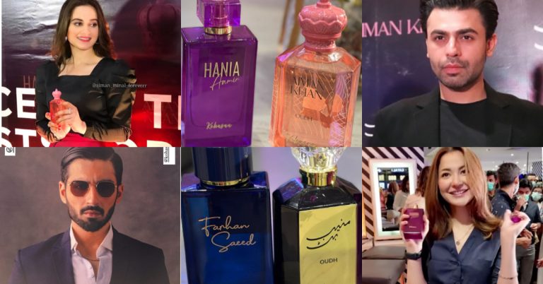 Kohasaa Perfumes Featuring Pakistani Celebrities – Launch Event