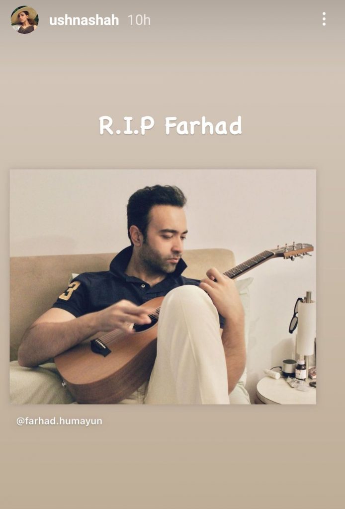 Celebrities Extend Condolences On Farhad Humayun's Death - Share Memories