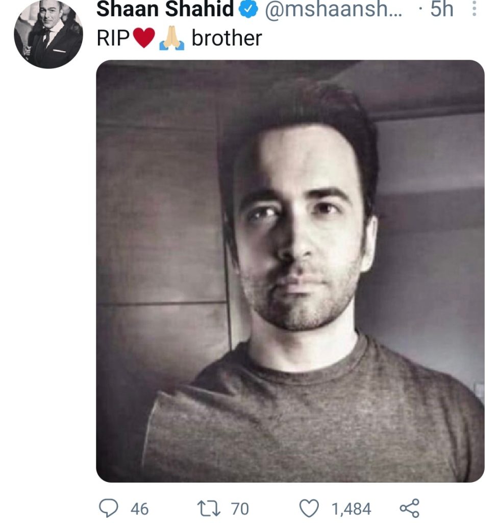 Celebrities Extend Condolences On Farhad Humayun's Death - Share Memories