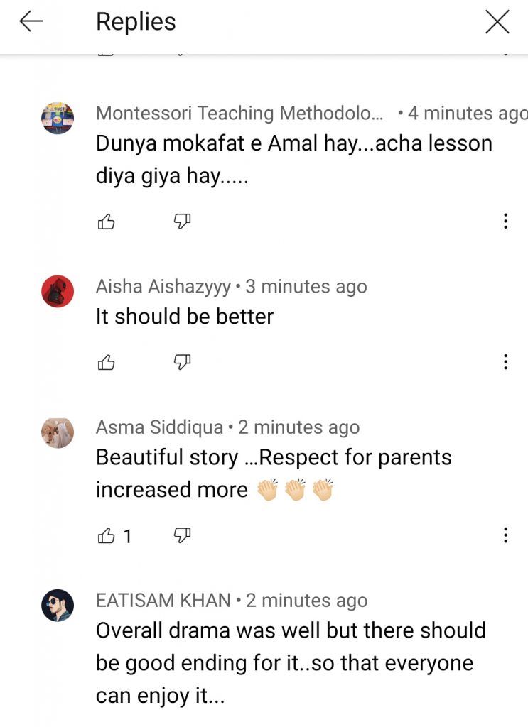 Aulad Drama Last Episode - Public Reaction