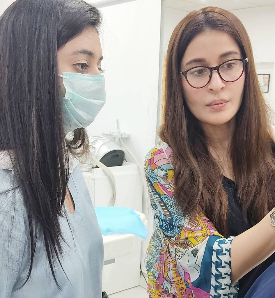 Shaista Lodhi Performs Face Lift On Her Mother - Amazing Results