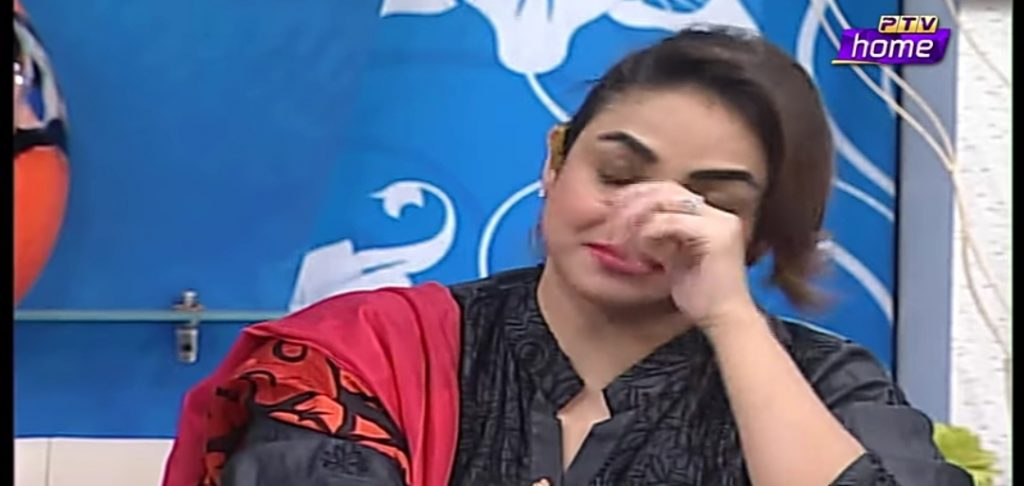 Why Nadia Khan Got Emotional During Her Show