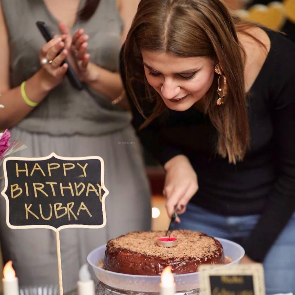 Glimpses From Kubra Khan's Birthday Bash