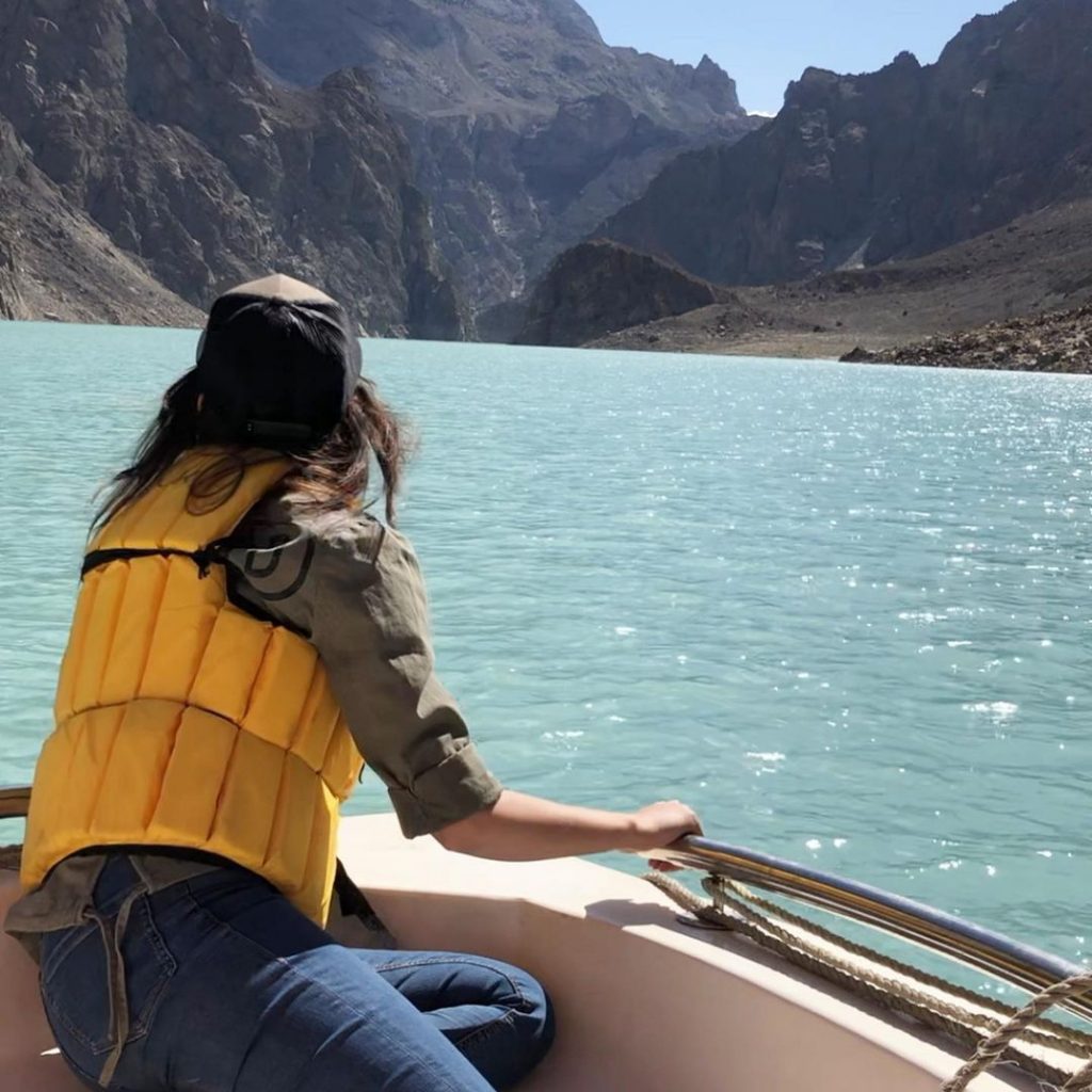 Nausheen Shah Exploring Gilgit Baltistan - Beautiful Pictures