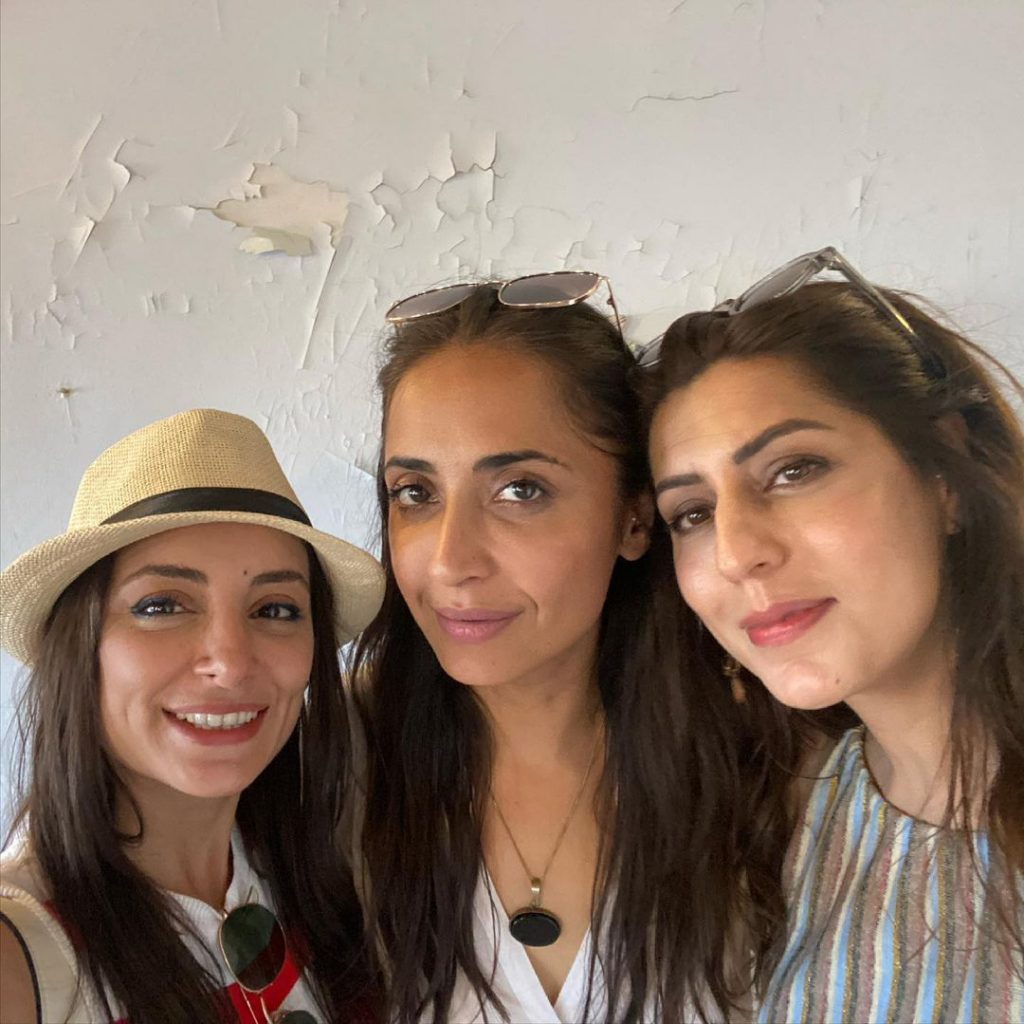 Sarwat Gillani Spends Day At Beach With Friends