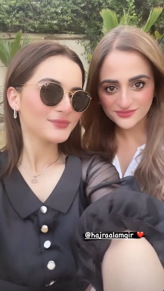 Aiman Khan Spotted At The Birthday Party Of Humayun Alamgir's Son