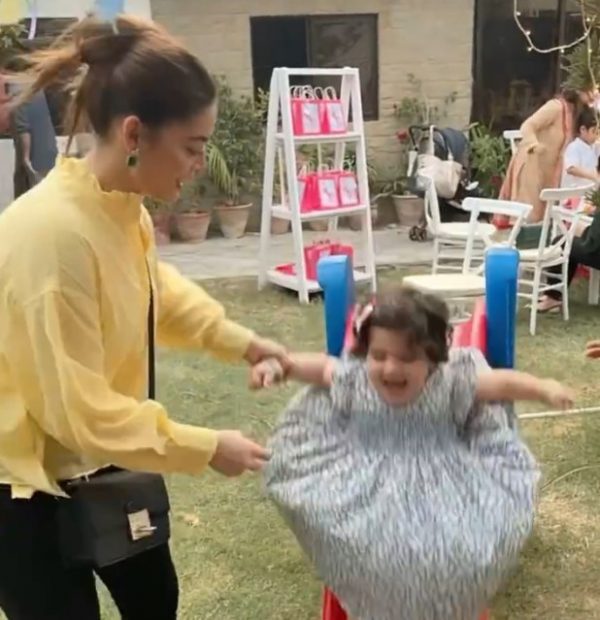 Adorable Pictures Of Aiman Khan's Daughter Amal Muneeb
