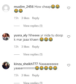 People Can't Help Laughing At Aiman Khan's Statement