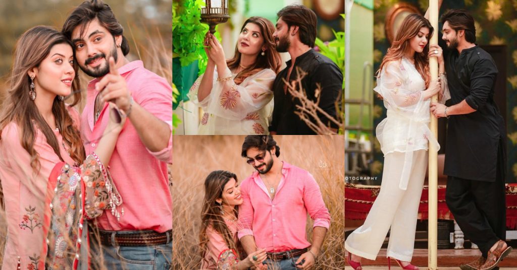 Aiman Zaman's Loved-Up Photoshoot With Beau Mujtaba Lakhani