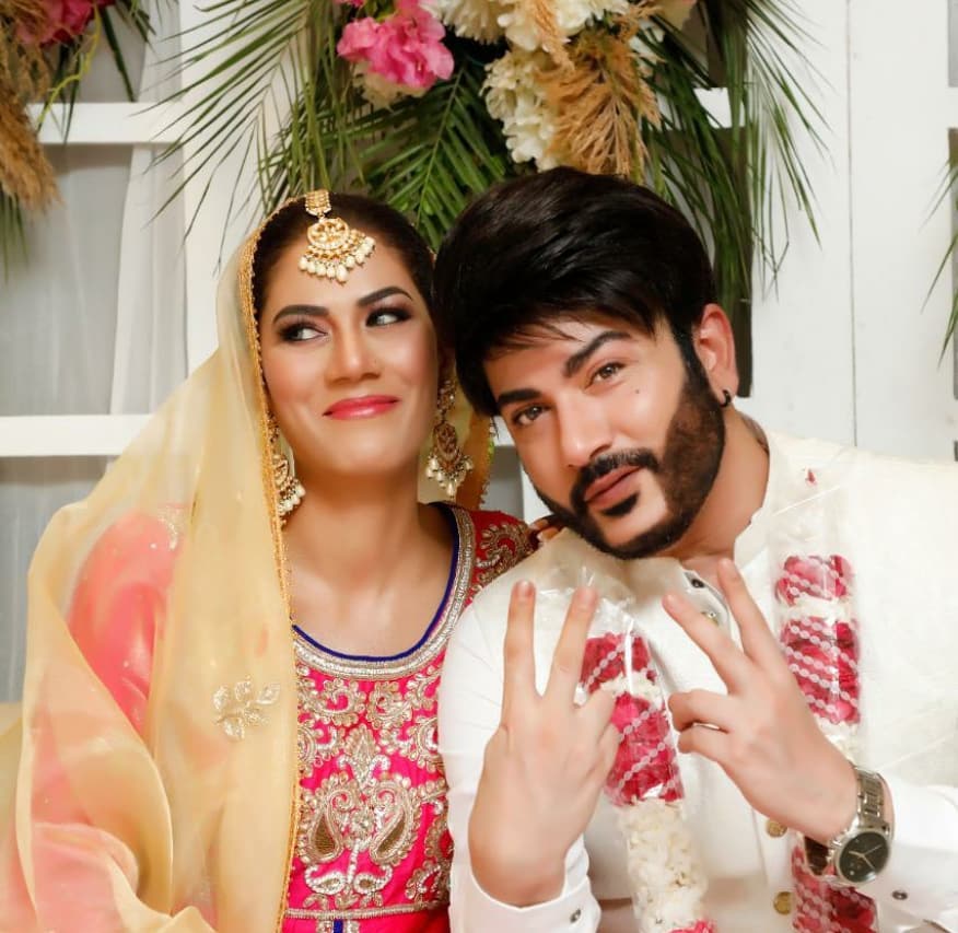 Beautiful Wedding Pictures Of Makeup Artist Akif Ilyas