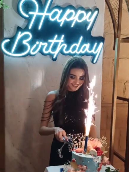 Model Ayesha Khan Celebrates Her Birthday