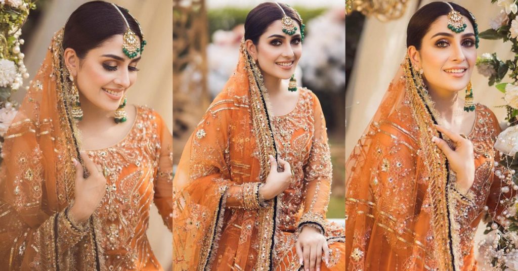 Ayeza Khan Looks Alluring In Her Latest Bridal Shoot