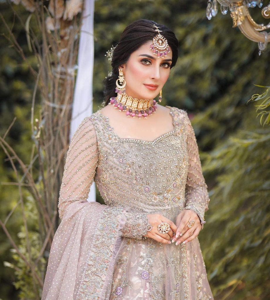 Ayeza Khan Dazzles As A Traditional Bride In Her Latest Photoshoot