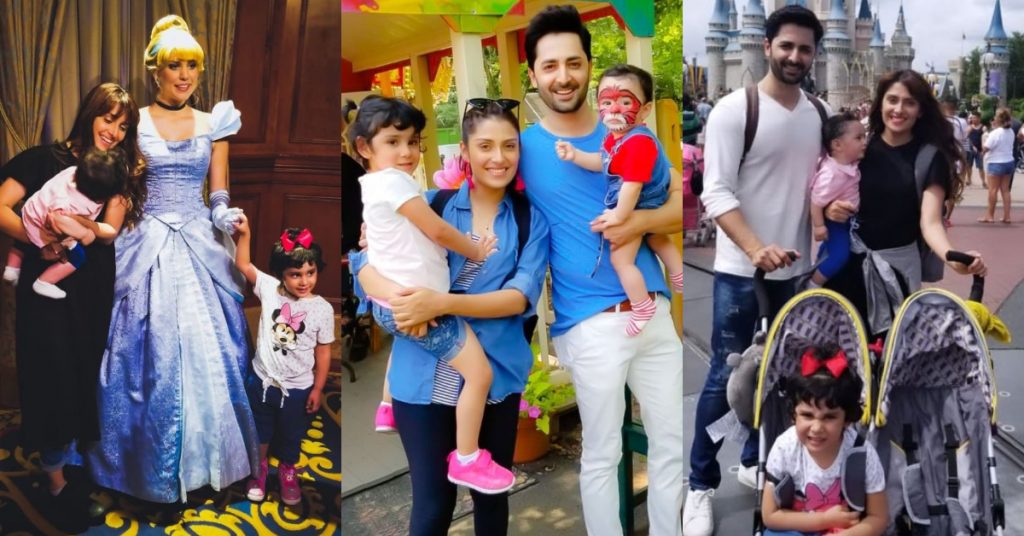 Ayeza Khan Shares Throwback Pictures From Family Trip To USA