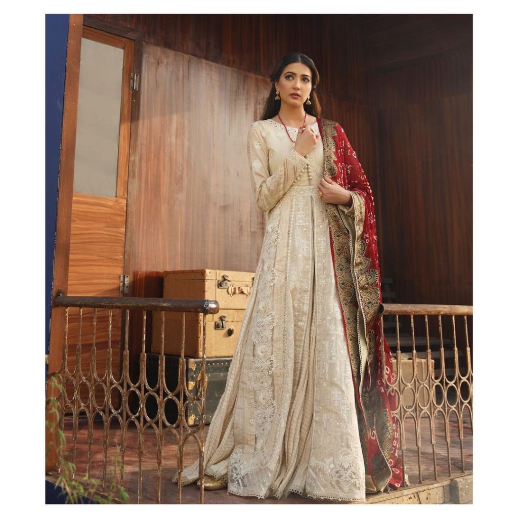 Qalamkar Official's Latest Eid Collection Featuring Aymen Saleem