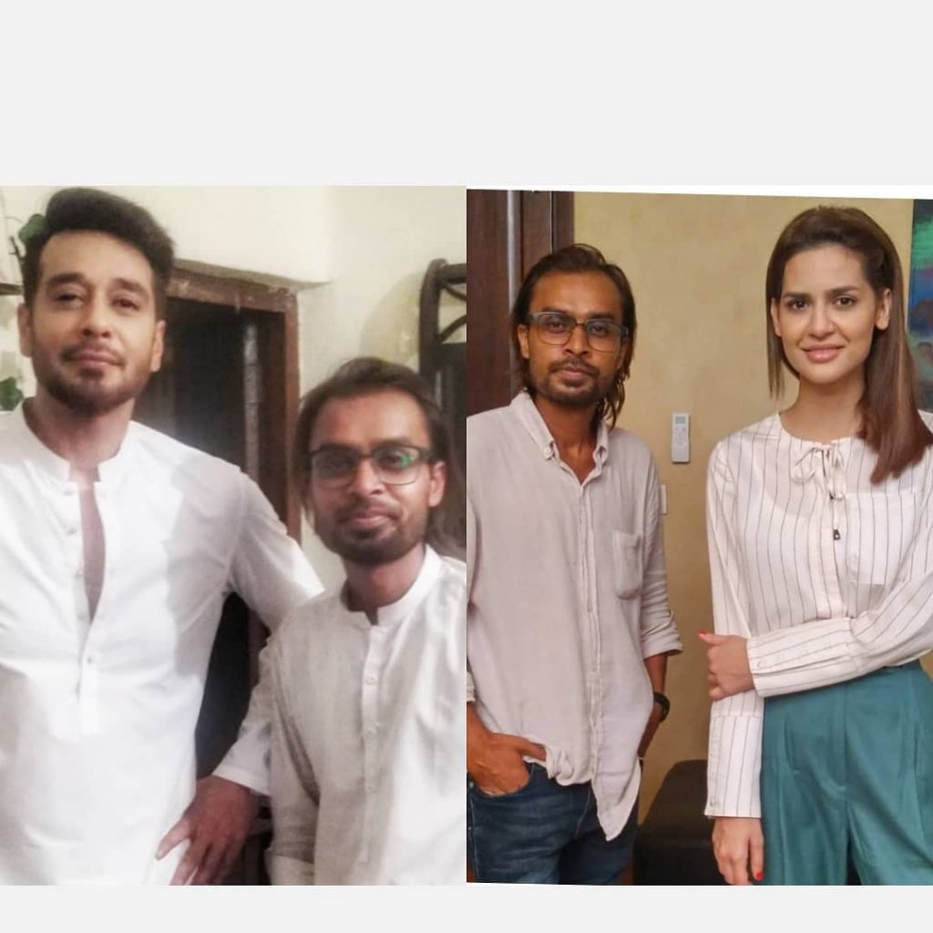 BTS Clikcs From The Set Of Drama Serial Dil-e-Momin