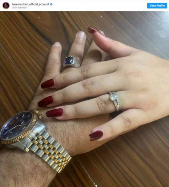 Whose Hand Was In The Picture Shared By Hareem Shah - Mystery Solved