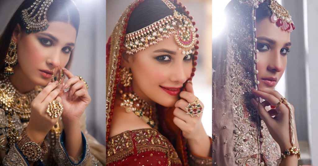 Hina Altaf Flaunts Elegance In Her Latest Bridal Shoot