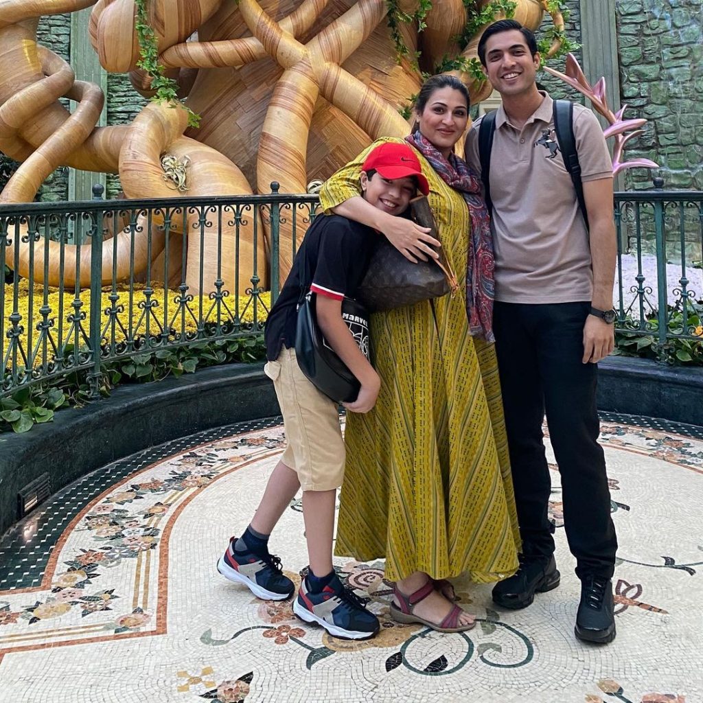 Iqrar-ul-Hassan And Son Super Proud Pakistanis At Universal Studios Hollywood