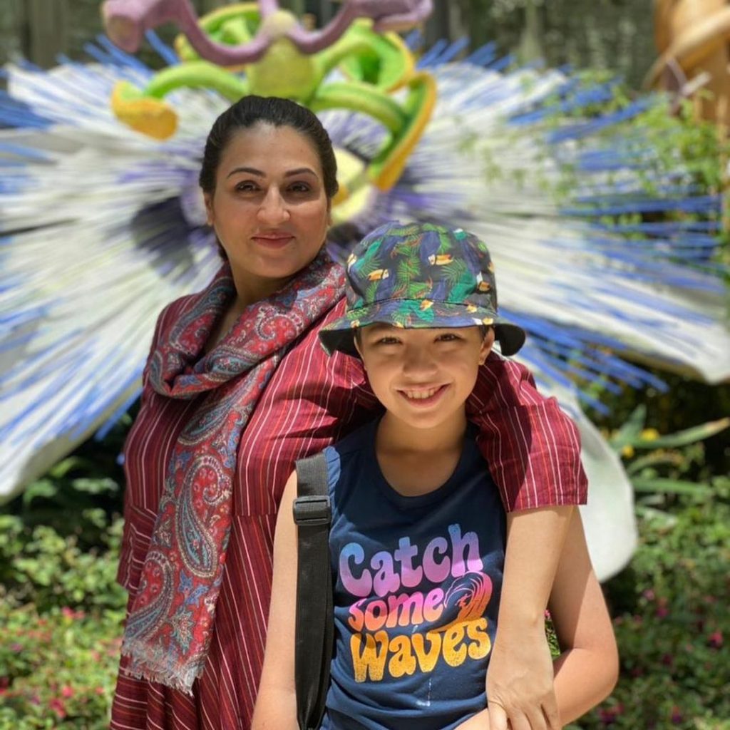 Iqrar-ul-Hassan And Son Super Proud Pakistanis At Universal Studios Hollywood