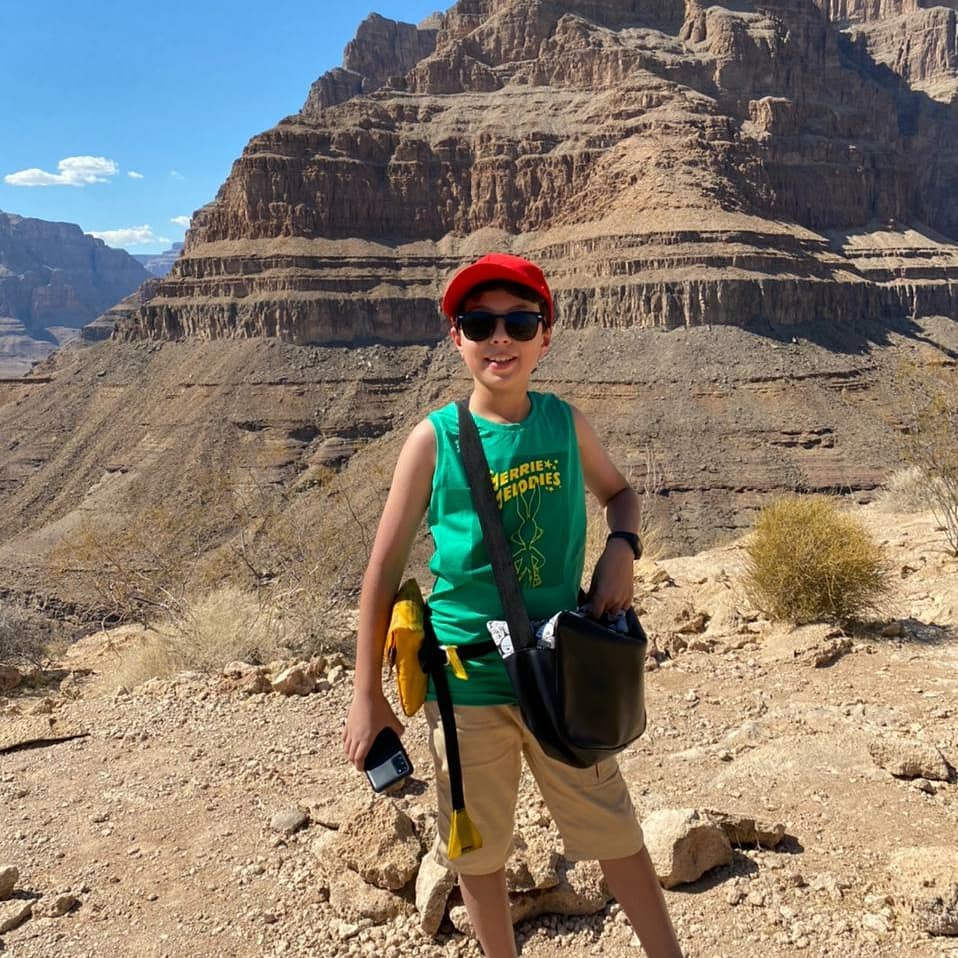 Iqrar Ul Hassan Exploring Grand Canyon National Park Arizona With Family