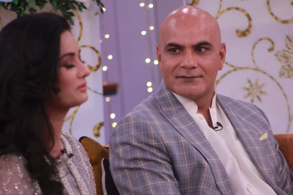 Jia Ali With Husband Imran Idrees At Good Morning Pakistan