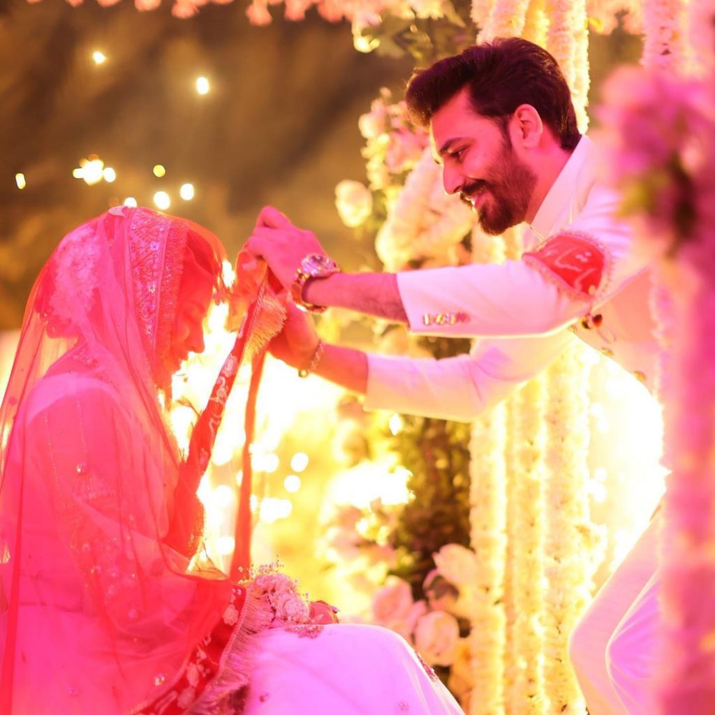 Beautiful Wedding Pictures Of TikTok Star Dr Madiha Khan And MJ Ahsan