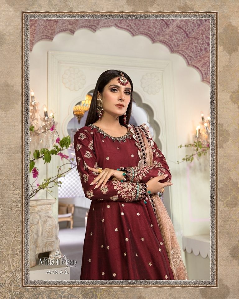 Mbroidered Heritage Collection 21 By Maria.B Featuring Ayeza Khan ...