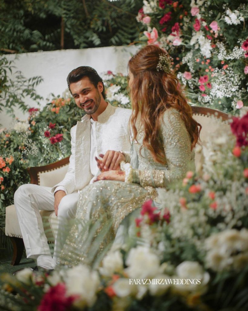 Minal Khan And Ahsan Mohsin Ikram Engagement HD Pictures