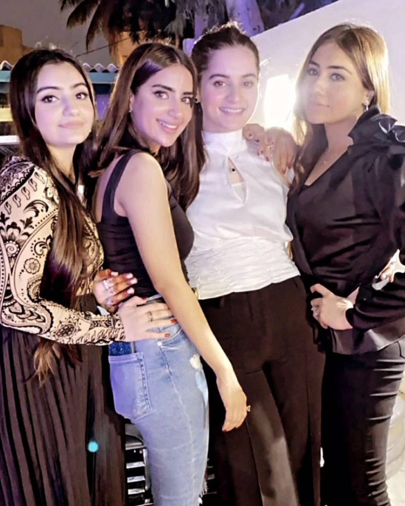Minal Khan And Ahsan Mohsin's Post Engagement Party