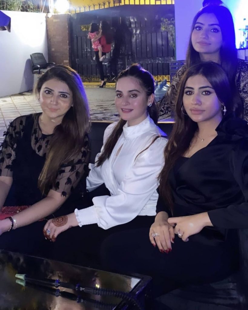 Minal Khan And Ahsan Mohsin's Post Engagement Party
