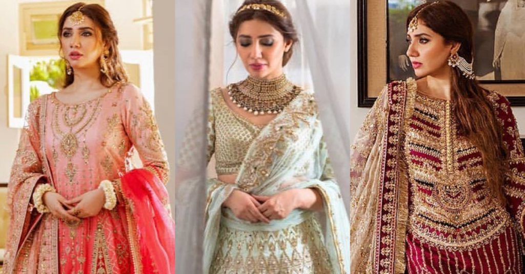 Mohsin Naveed Ranjha Bridal Collection Featuring Mahira Khan