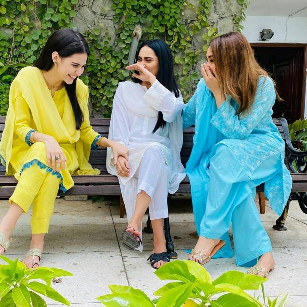 BTS Pictures From The Sets Of Drama Serial Mujhay Vida Kar
