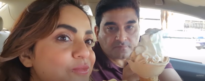 Nadia Khan On Ice Cream Hunt With Her Husband - New Vlog