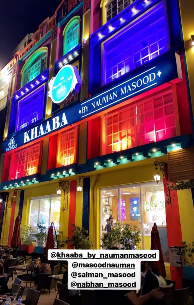 Actor Nauman Masood Launches His Own Restaurant "Khaaba By Nauman Masood"