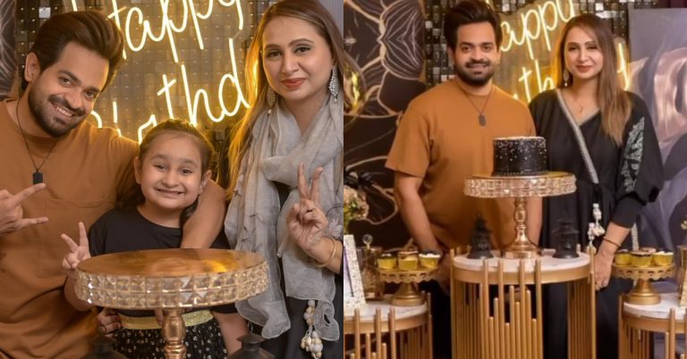 Naveed Raza Celebrates Birthday Of His Wife Dr Kanwal