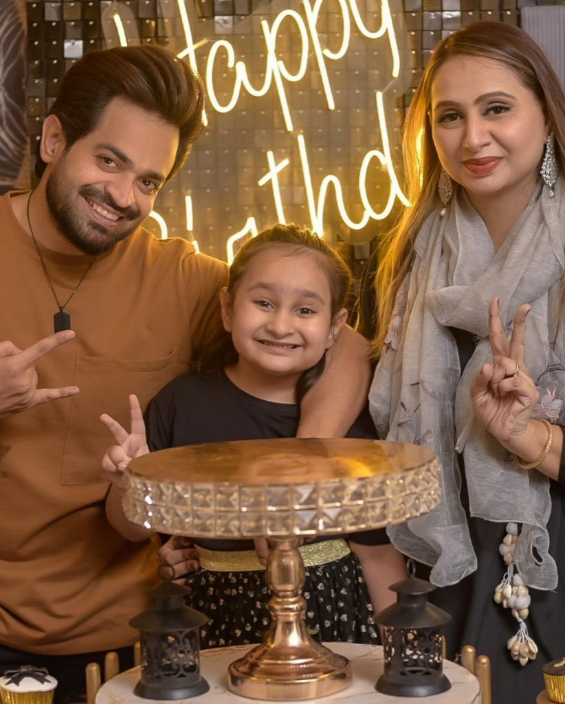 Naveed Raza Celebrates Birthday Of His Wife Dr Kanwal