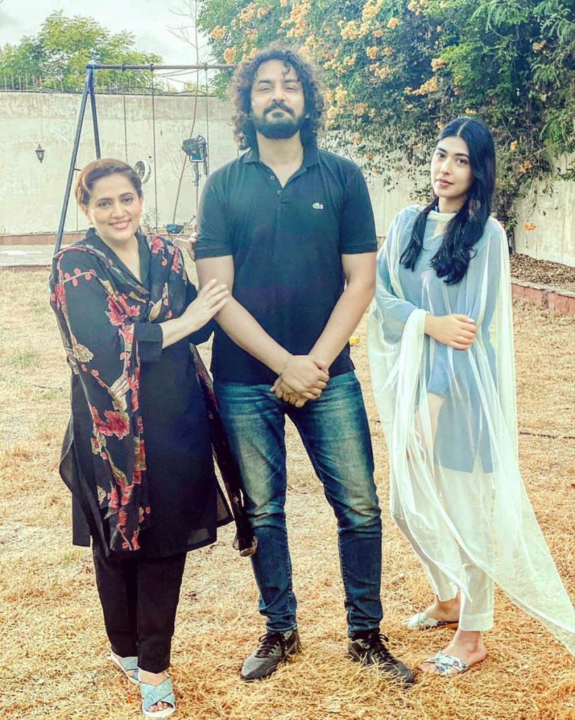 BTS Pictures From The Sets Of Neeli Zinda Hai