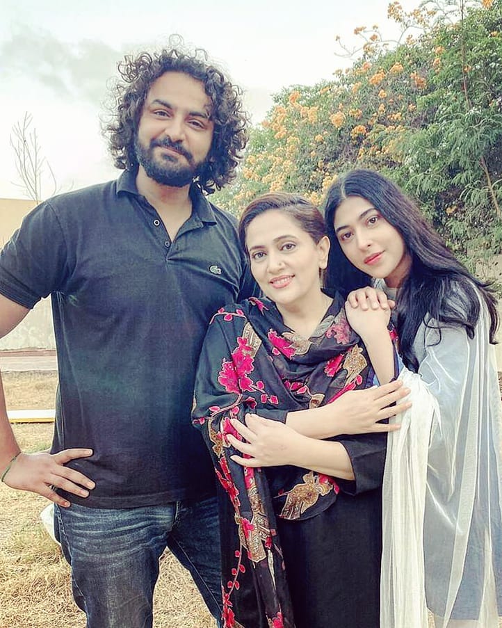 BTS Pictures From The Sets Of Neeli Zinda Hai