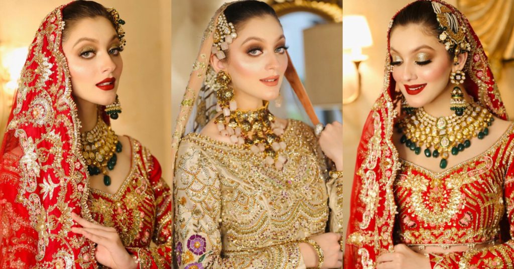 Neha Rajpoot Pulling Off Traditional Bridal Looks Like A Pro