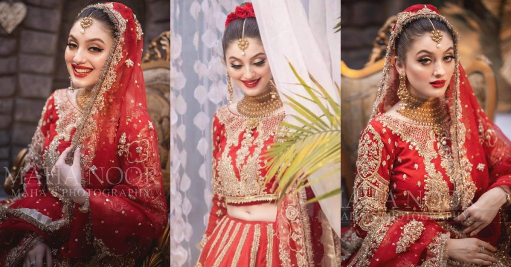 Neha Rajpoot Flaunts Elegance In A Tradition Bridal Look