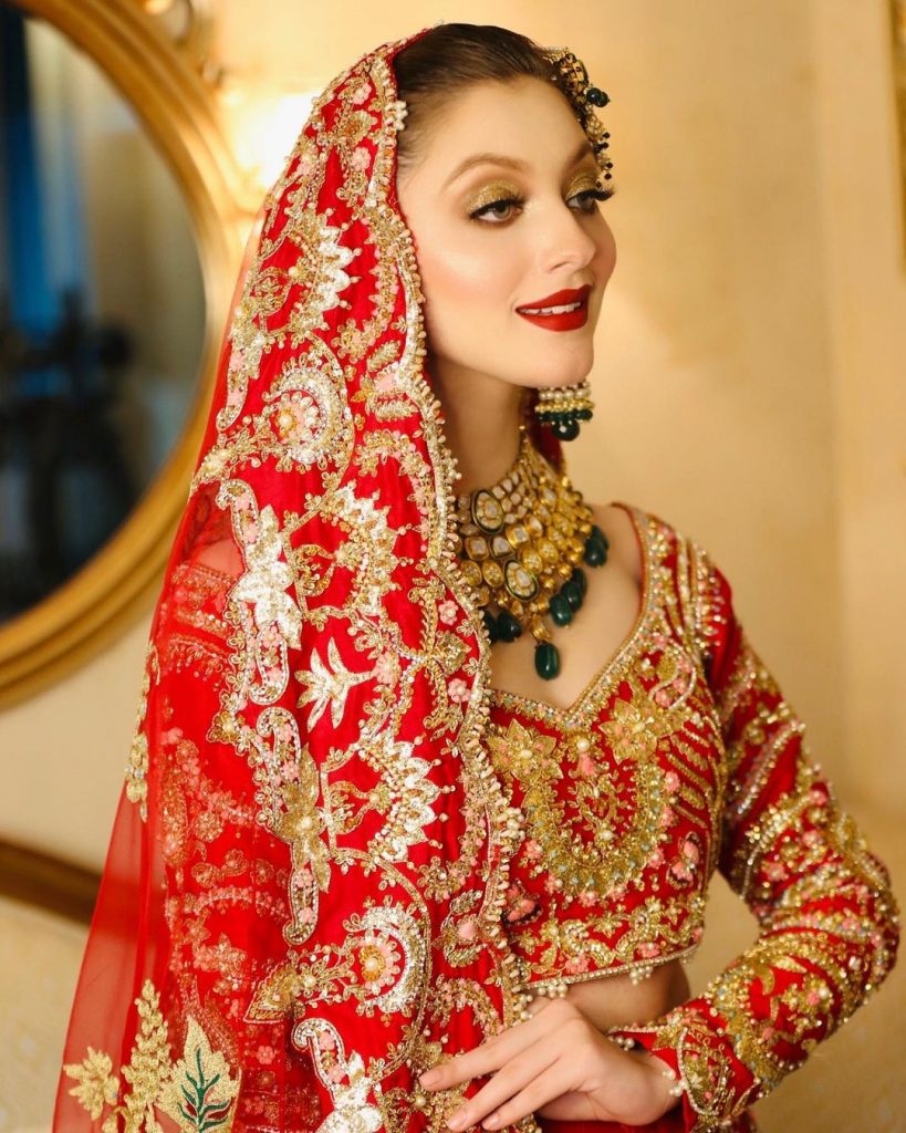 Neha Rajpoot Pulling Off Traditional Bridal Looks Like A Pro