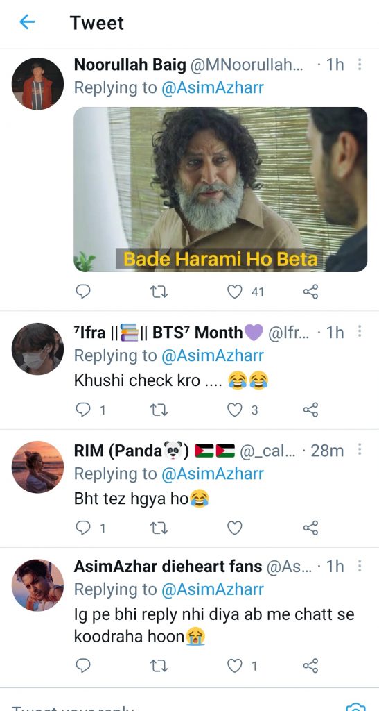 Netizens' Mixed Reaction on Asim Azhar's Indirect Jab at Hania