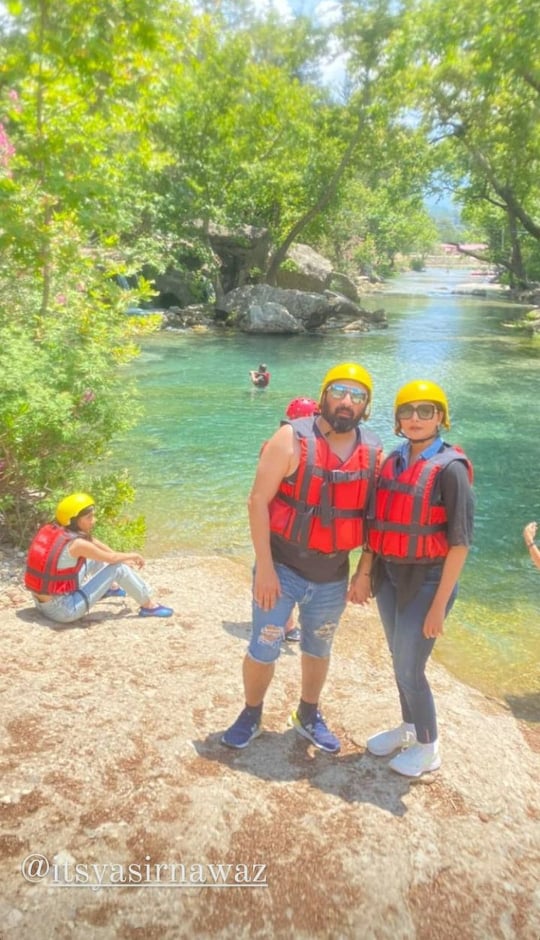 Latest Vacation Pictures Of Nida And Yasir From Antalya Turkey