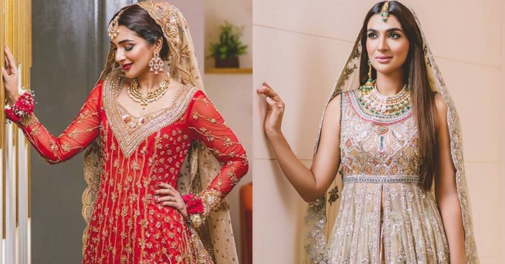 Rabab Hashim Stuns In Tena Durrani's Bridal Wear