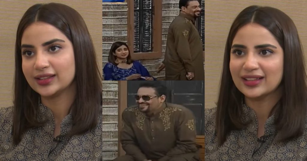 Saboor Aly Talked About Her Viral Video Clip From Aamir Liaquat's Show